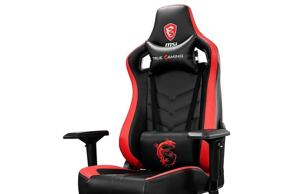 fotel msi mag ch110 materiał obicie