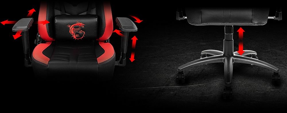 fotel msi mag ch110 regulacja