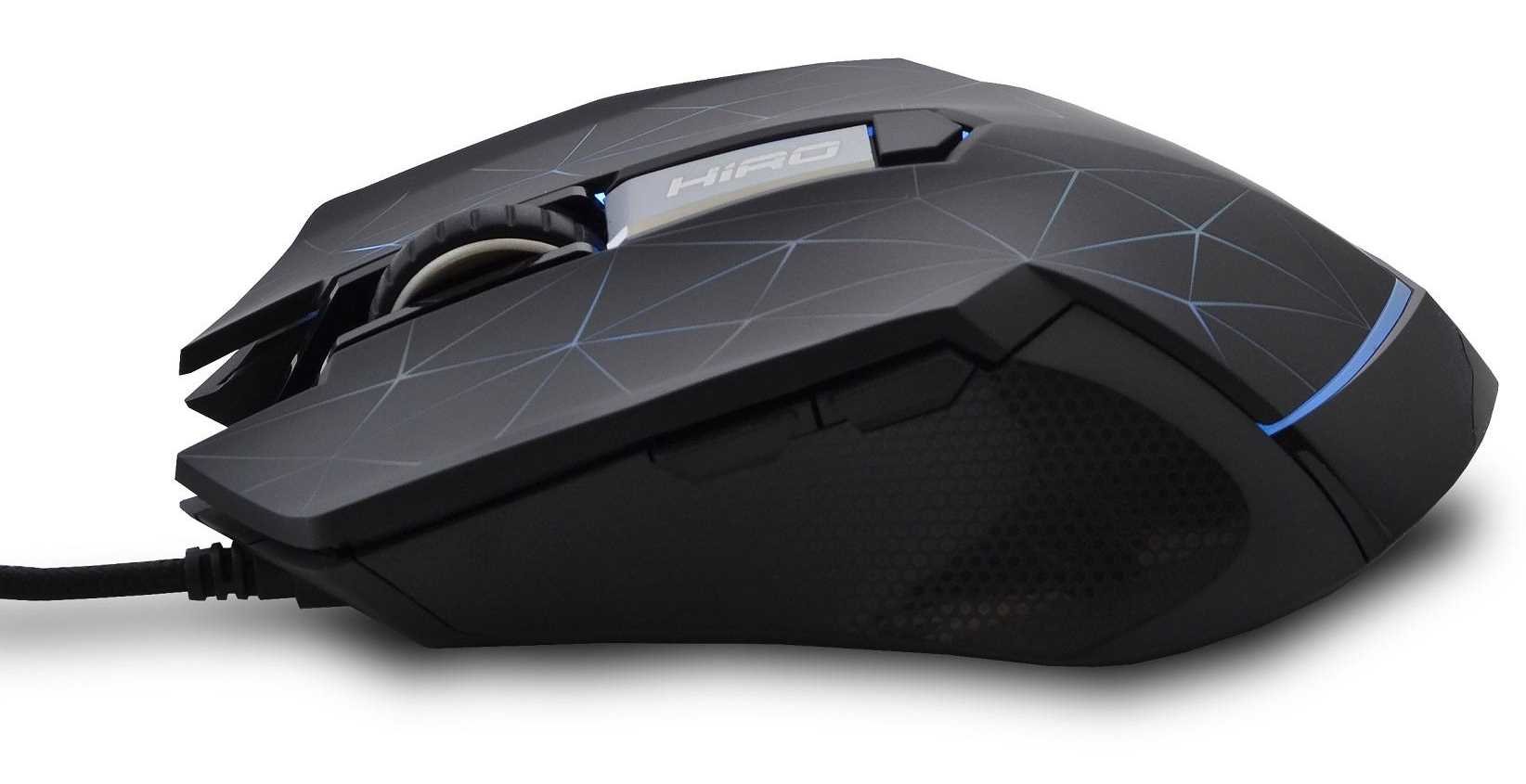 Mysz HIRO Spider+ - profil