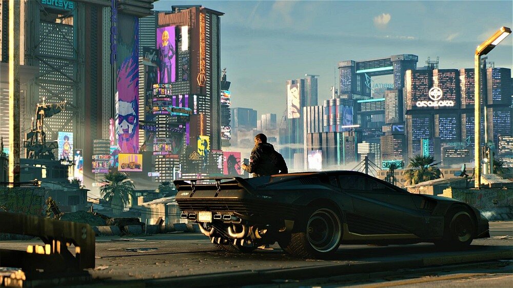 gra cdp red cyberpunk 2077 samurai gameplay