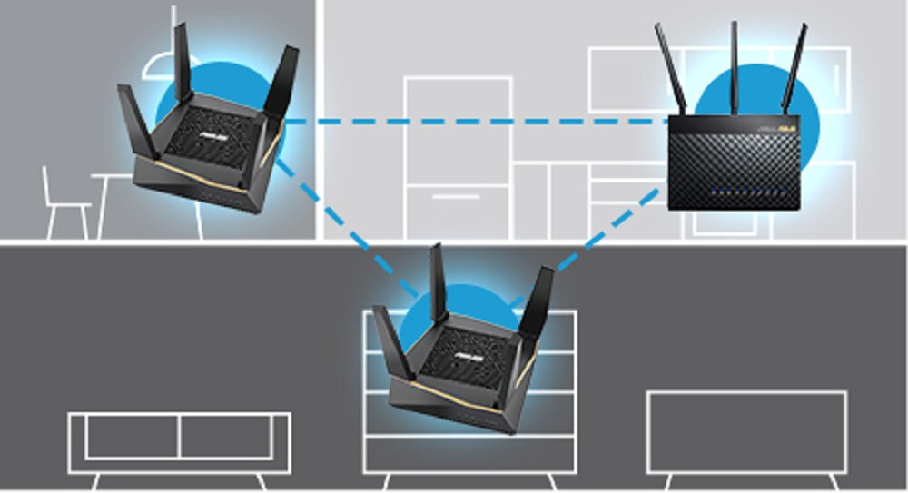Router ASUS RT-AX92U - Niezakłócone połączenie routera ASUS
