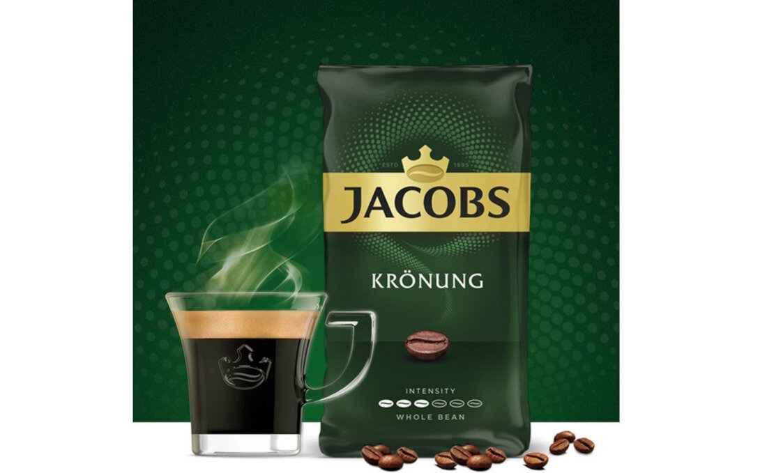 Kawa ziarnista JACOBS Kronung 1 kg smak aromat