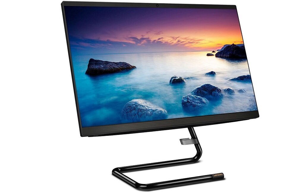 Komputer Lenovo IdeaCentre A340-24IWL - wygląd ogólny procesor dysk pamięć RAM