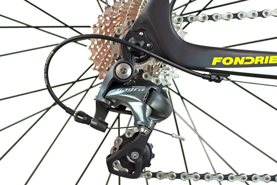 Rower szosowy FONDRIEST R30 M19 M Czarny - Kaseta