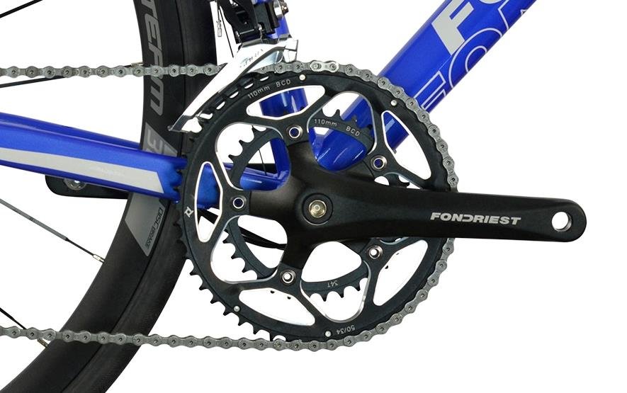 Rower szosowy FONDRIEST TFDA M19 S Czarny - Korba