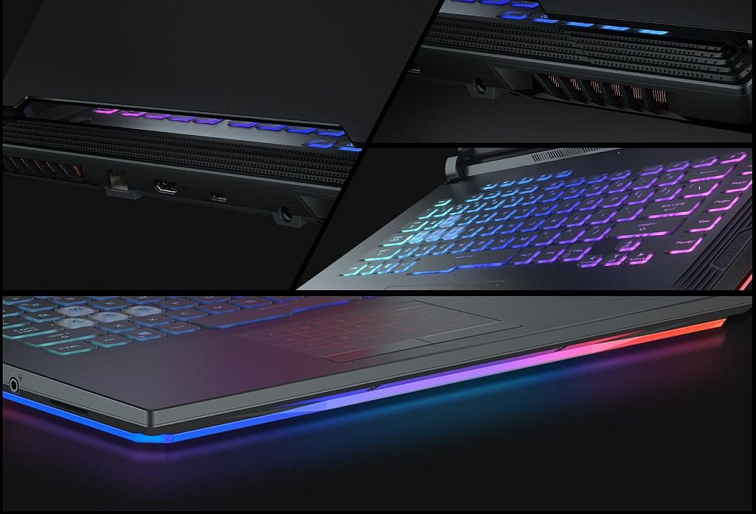Laptop ASUS ROG Strix G - KONSTRUKCJA