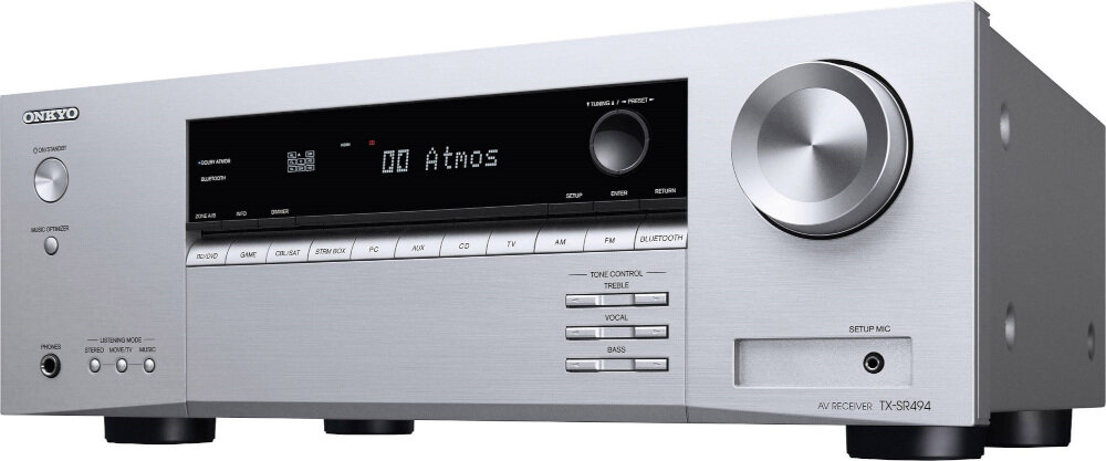Kino domowe ONKYO TX-SR494S + QUADRAL Argentum 6000 - wygląd