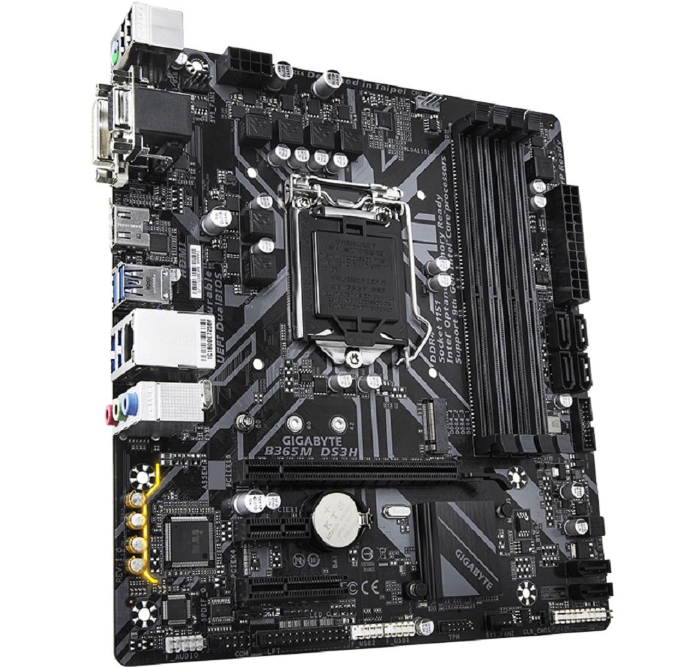 PŁYTA GŁÓWNA GIGABYTE B365M DS3H dzwięk Realtek ALC892