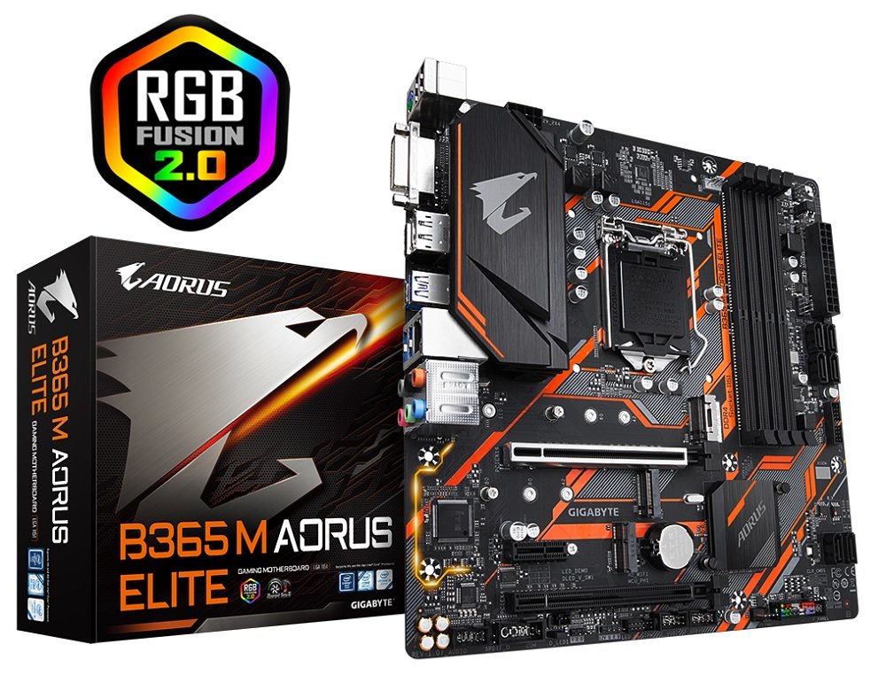 PŁYTA GŁÓWNA GIGABYTE B365M AORUS ELITE energooszczędność dostrojony system BIOS