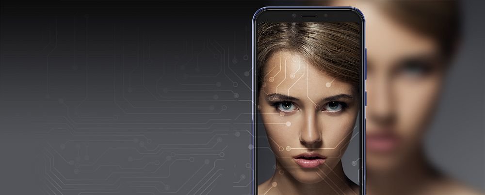 Alcatel_1S key face czytnik linii papilarnych zabezpieczenia