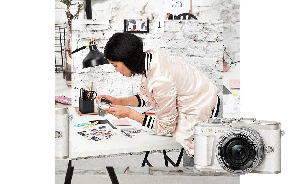 Aparat OLYMPUS E-PL9 udostępnianie