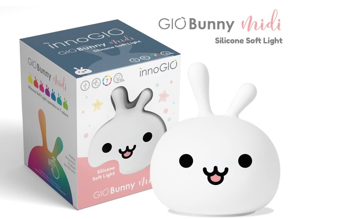 Lampka nocna INNOGIO 7 odcieni kolory lampka lED