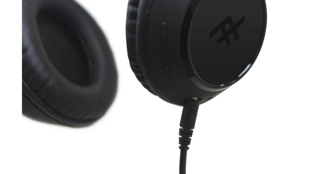 Słuchawki Nauszne IFROGZ Coda Czarny - Przewód Audio