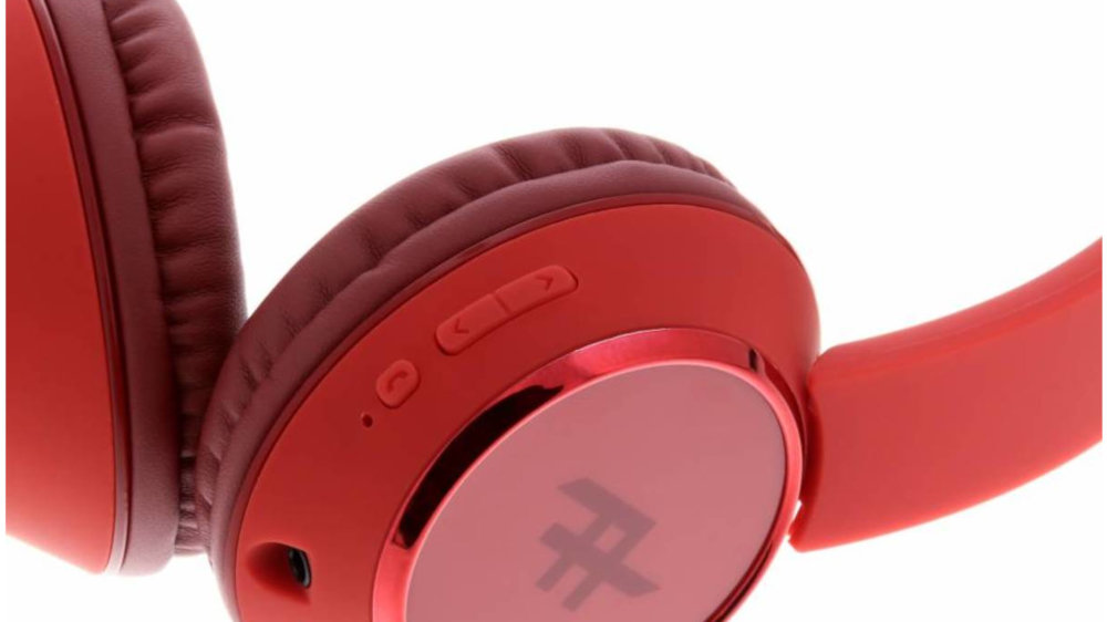Słuchawki Nauszne IFROGZ Coda Czerwony - Przewód Audio