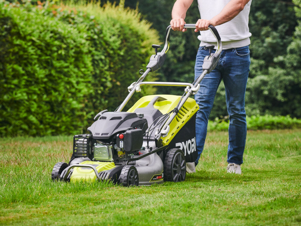 KOSIARKA SPALINOWA RYOBI RLM53190YV kosz do trawy