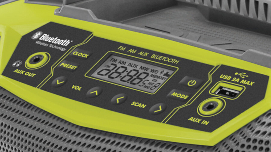 Ryobi shop radio r18rh