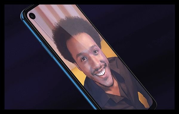 smartfon motorola one vision aparat przedni