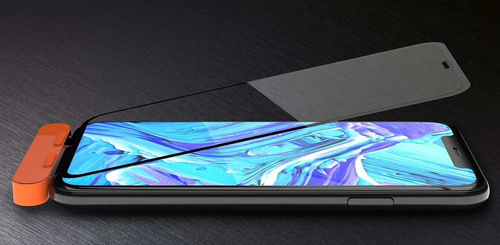 SZKŁO HARTOWANE THOR EDGE TO EDGE/FULL SCREEN Z APLIKATOREM DO GALAXY A10 2019 aplikator
