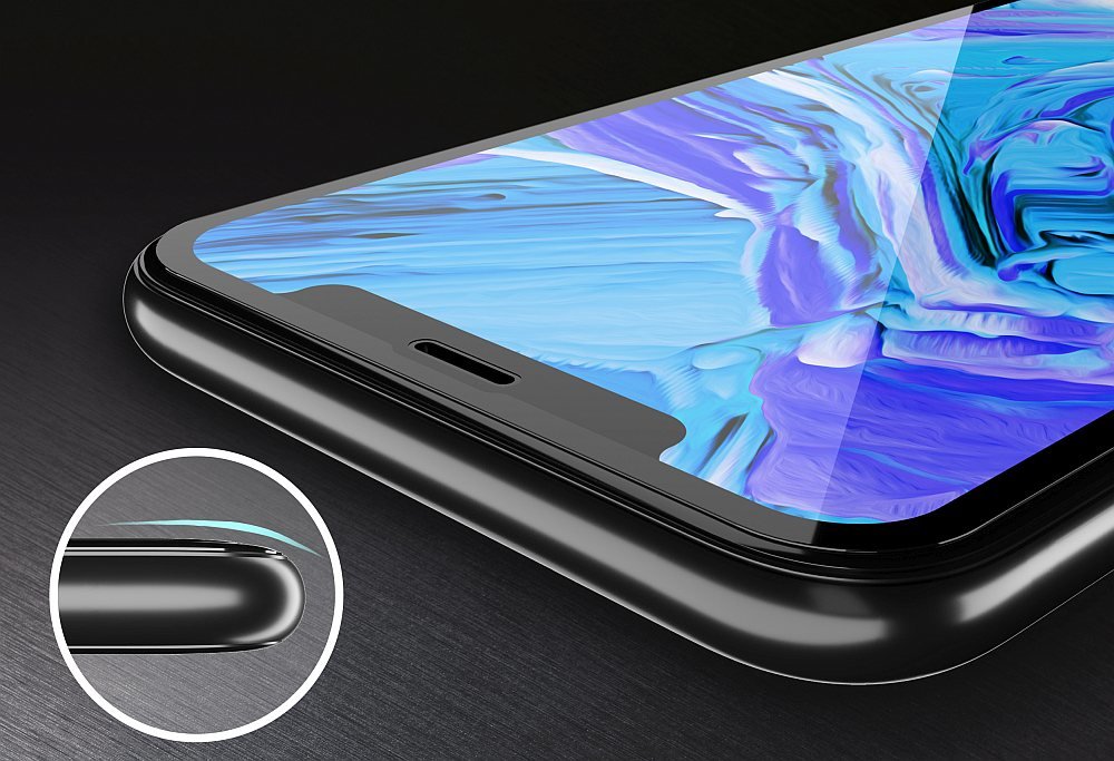 SZKŁO HARTOWANE THOR EDGE TO EDGE/FULL SCREEN Z APLIKATOREM DO GALAXY A10 2019 jakość