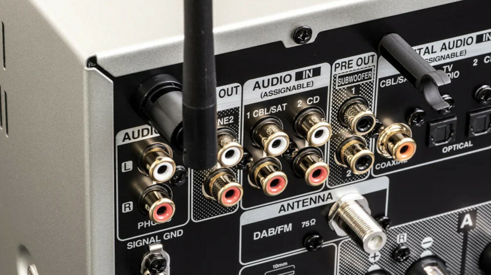 Amplituner DENON DRA-800H - phono