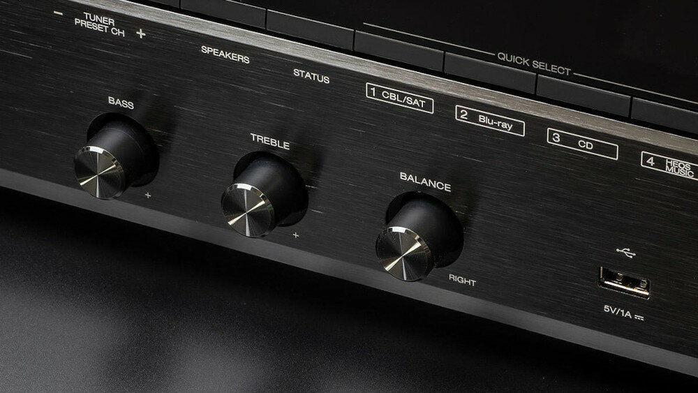Amplituner DENON DRA-800H  - sterowanie