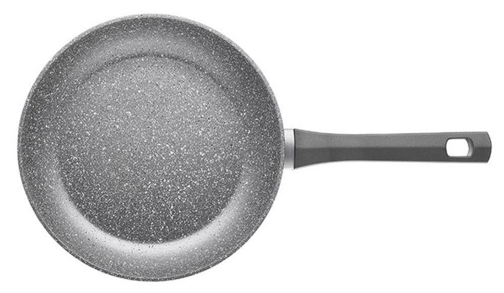 Patelnia AMBITION Silverstone 28 cm szybkie nagrzewanie wyglad inspiracja design wykonanie mniejsze zuzycie energii