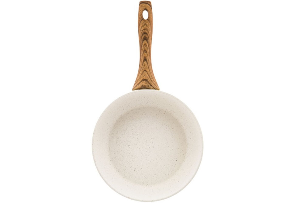 Patelnia AMBITION Nature 24 cm powloka nieprzywierajaca raczki soft touch