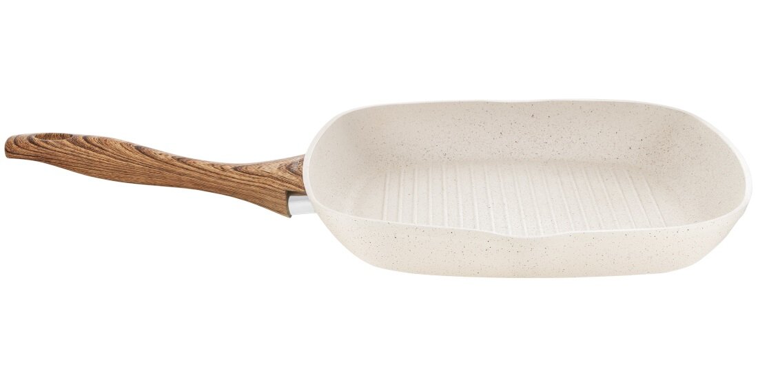 Patelnia AMBITION Nature 34147 28 cm grube wielowarstwowe dno indukcyjne odporne na odksztalcenia wykonanie wysoka jakosc