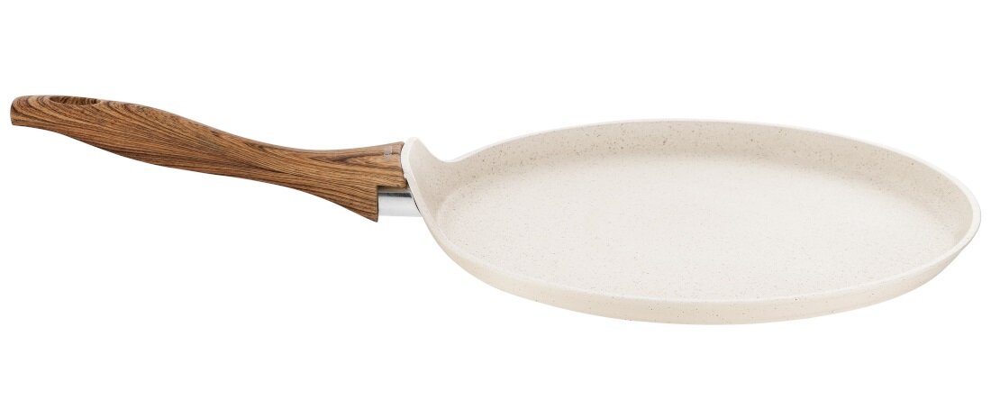 Patelnia AMBITION Nature 28 cm grube wielowarstwowe dno indukcyjne odporne na odksztalcenia wykonanie wysoka jakosc