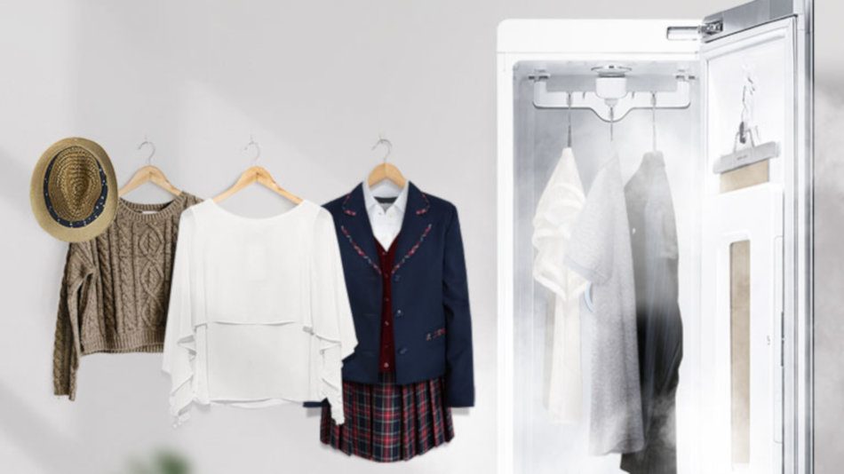 Suszarka LG Styler S3WERB - Pielęgnacja Parą