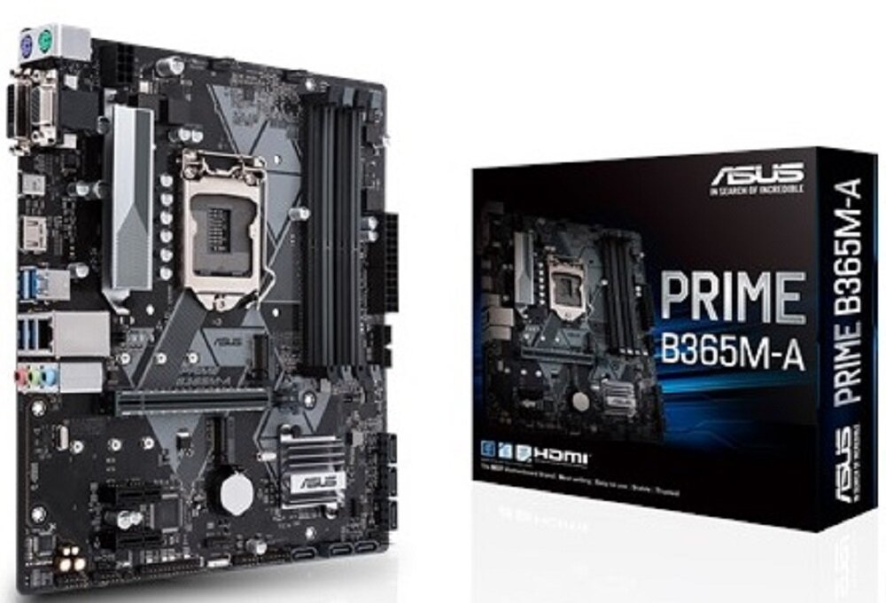 Płyta główna ASUS Prime B365M-A - budowa wlasnego komputera 