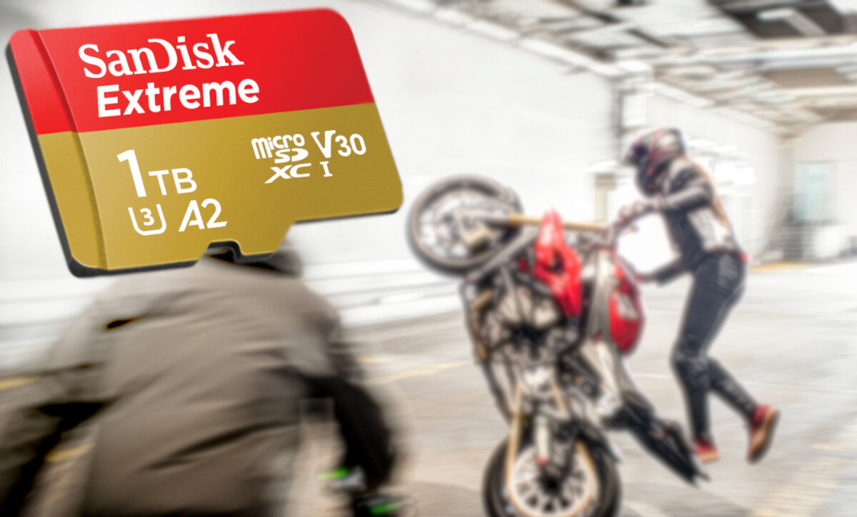 Karta pamieci SANDISK Extreme microSDXC 1000GB wysoka odpornosc