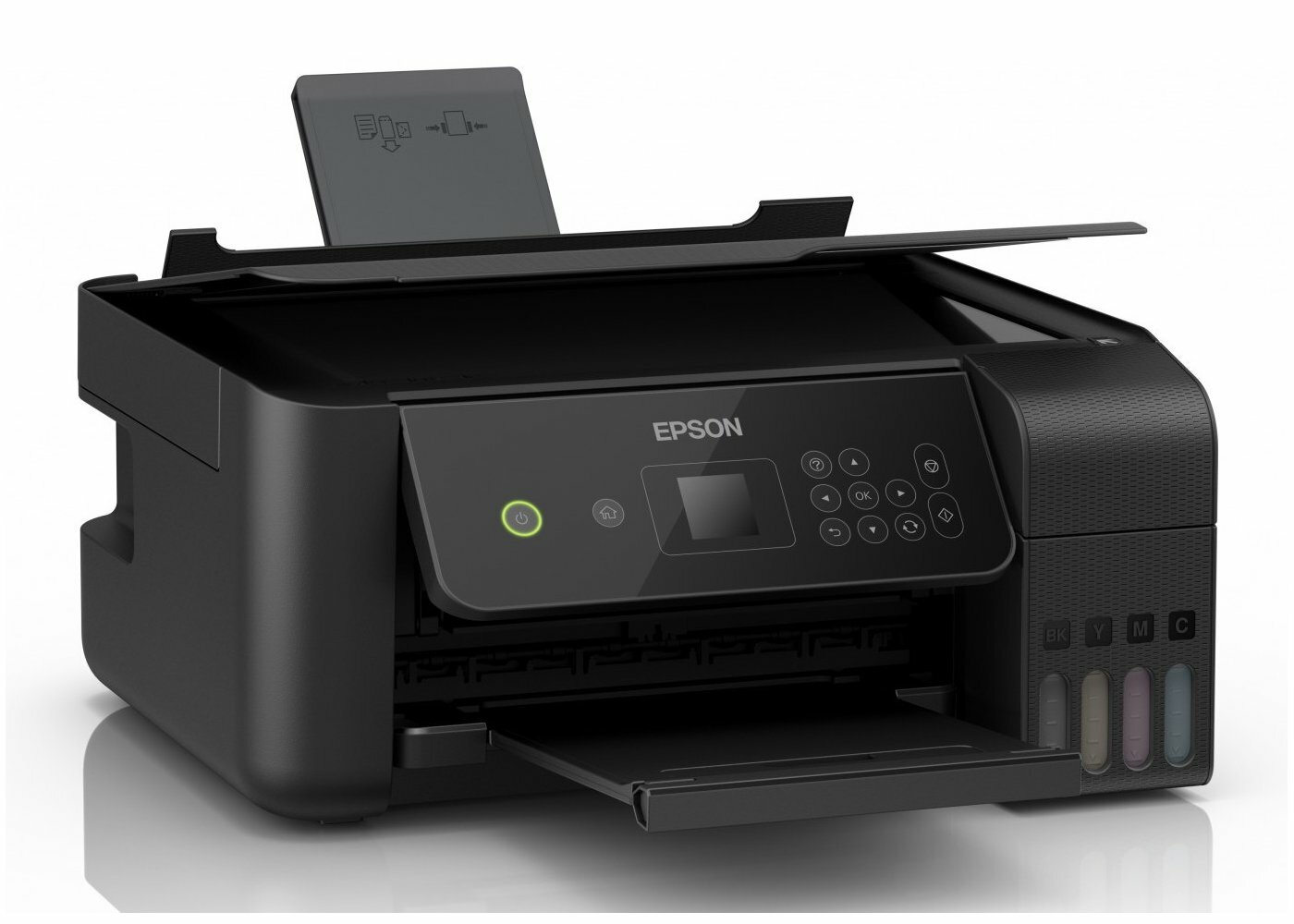 Urządzenie EPSON EcoTank L3160 - Nowoczesny wygląd ergonomiczne kształty