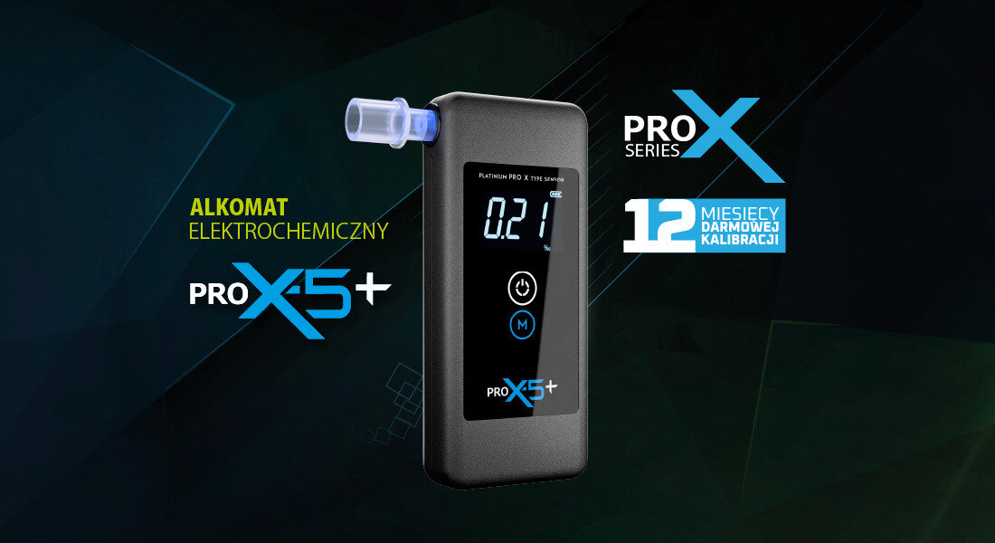 Alkomat PRO X 5 Plus Trzeźwe myślenie wygląd design prezentacja wizualizacja