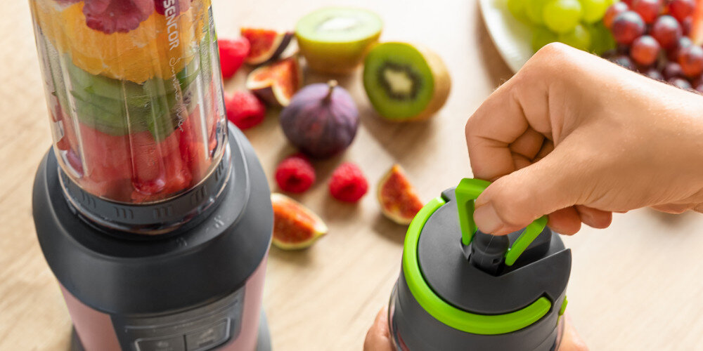 Blender kielichowy SENCOR SBL 7175RS próżnia funkcja odsysania powietrza