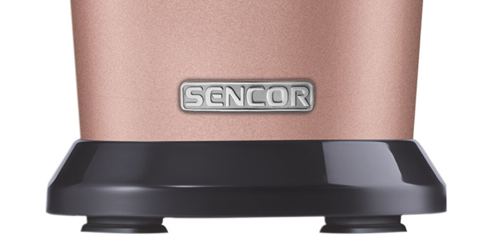 Blender kielichowy SENCOR SBL 7175RS Bezpieczeństwo mechanizm antypoślizgowe nóżki