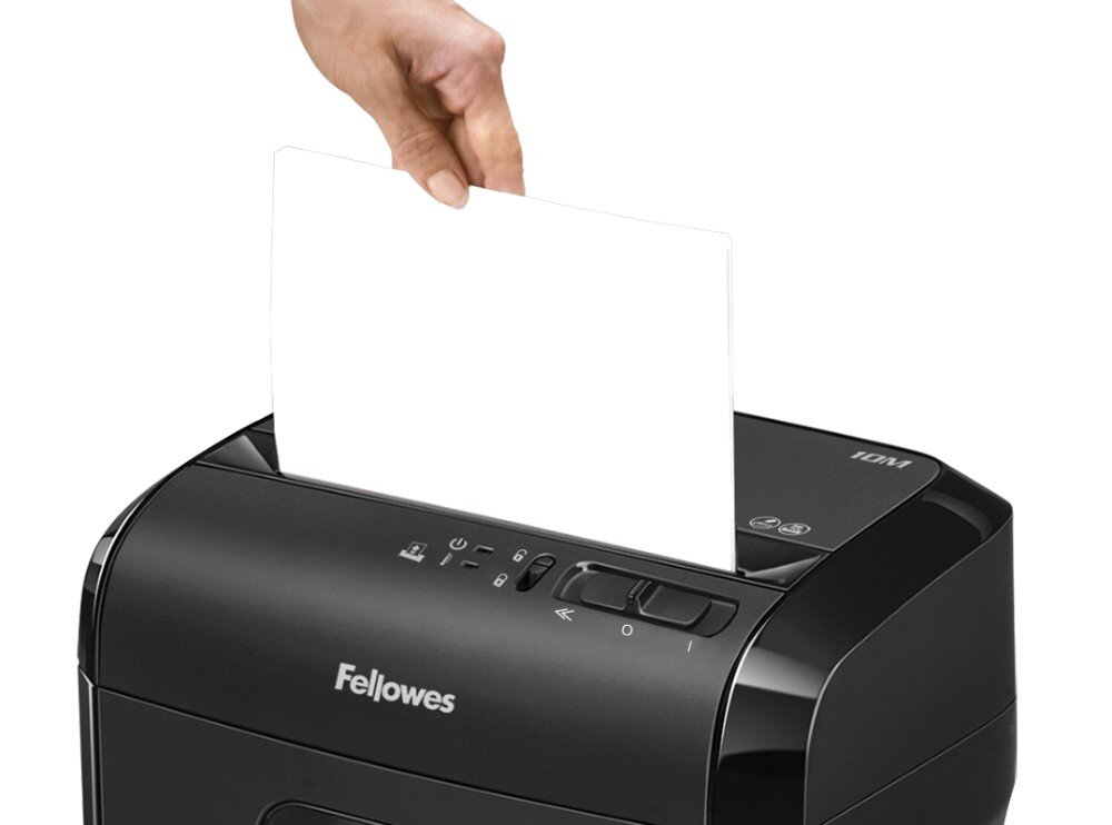 Niszczarka FELLOWES 10M niszczenie parametry poziom bezpieczeństwa
