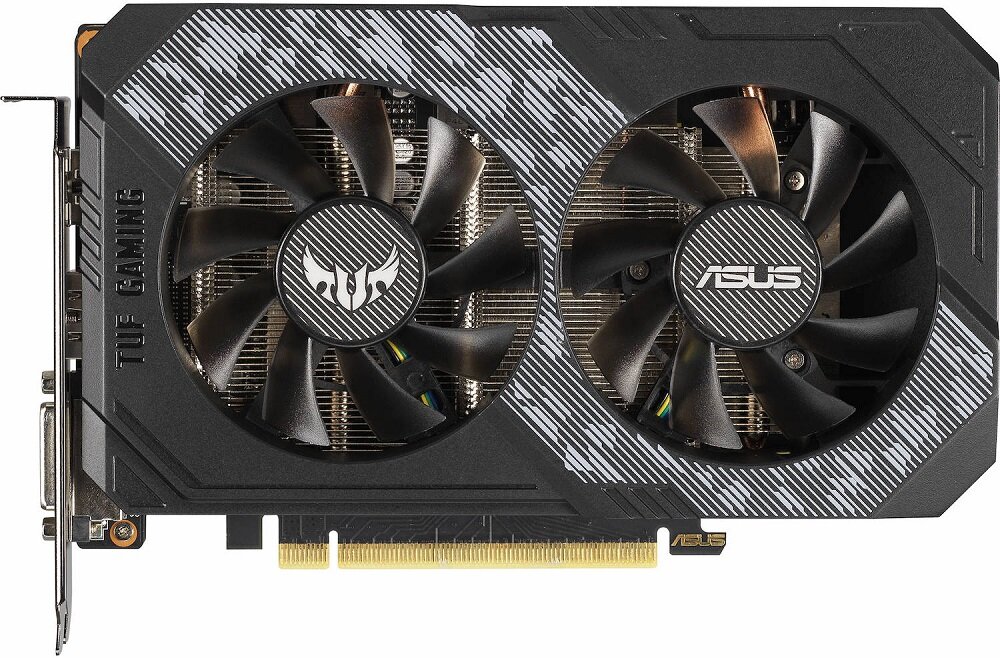 Karta graficzna ASUS Tuf GeForce RTX 2060 Gaming 6GB - Nvidia Turing 1710 MHz obsługa DirectX 12 Ultimate Vulkan 1.2 OpenGL 4.6 wysoka wydajność 1080p