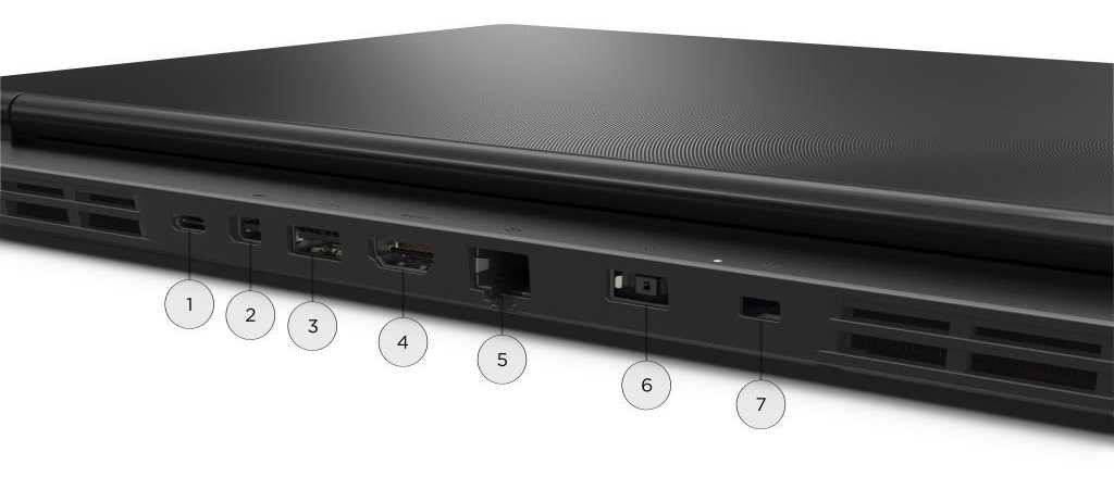 Laptop gamingowy LENOVO Legion Y530 - Porty