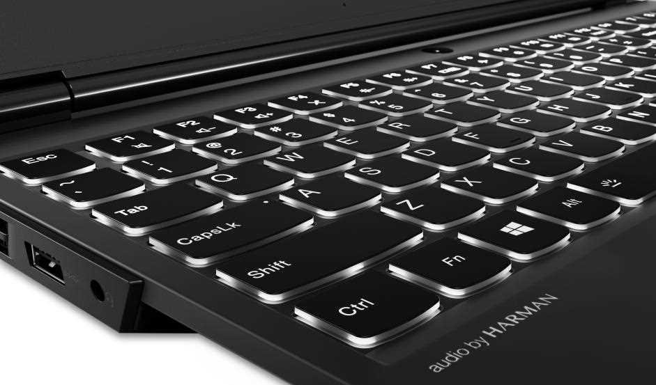 Laptop gamingowy LENOVO Legion Y530 - klawiatura