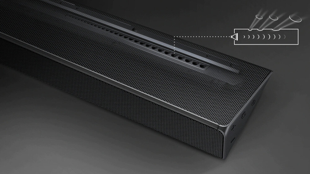 Soundbar SAMSUNG HW-Q60R - acoustic beam