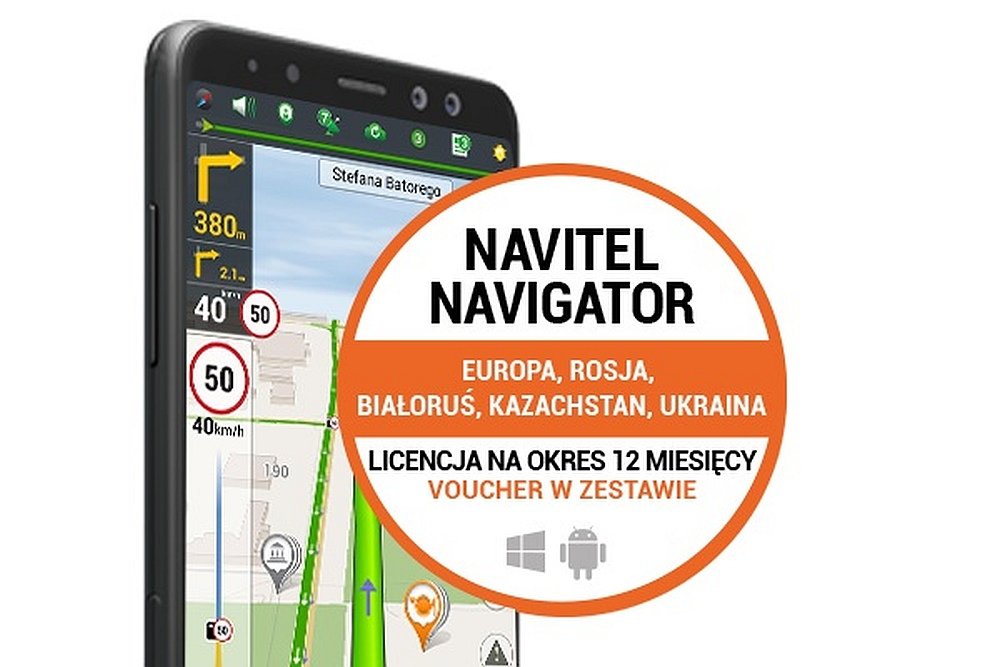 Wideorejestrator NAVITEL MR250 NV mapy