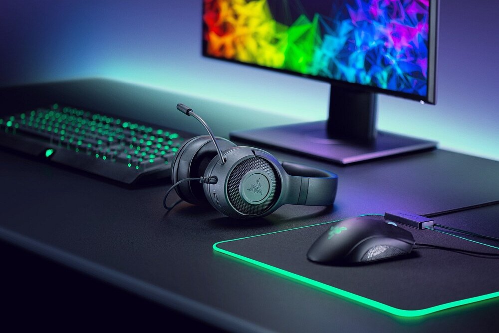 Słuchawki RAZER Kraken X ustawienia