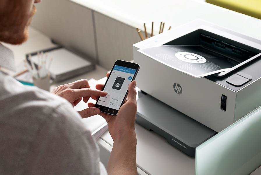 Drukarka Laserowa HP Neverstop 1000w - HP Smart  