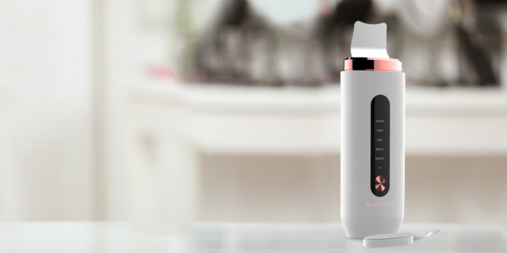 Urządzenie do peelingu kawitacyjnego BEAUTIFLY B-SCRUB PRO ŚWIATŁO 