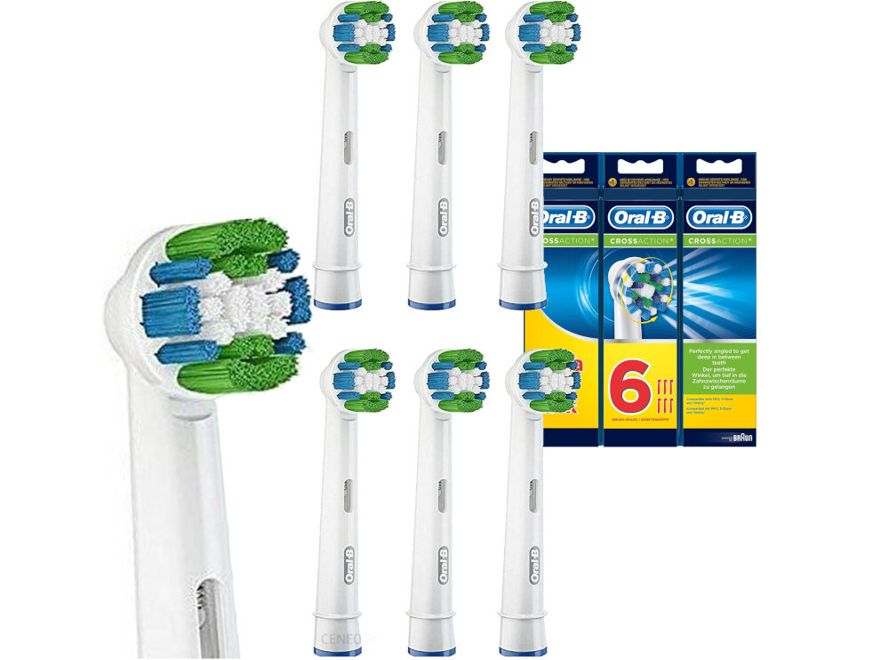 Końcówka szczoteczki ORAL-B CrossAction (6 szt.) szczoteczki specyfikacja