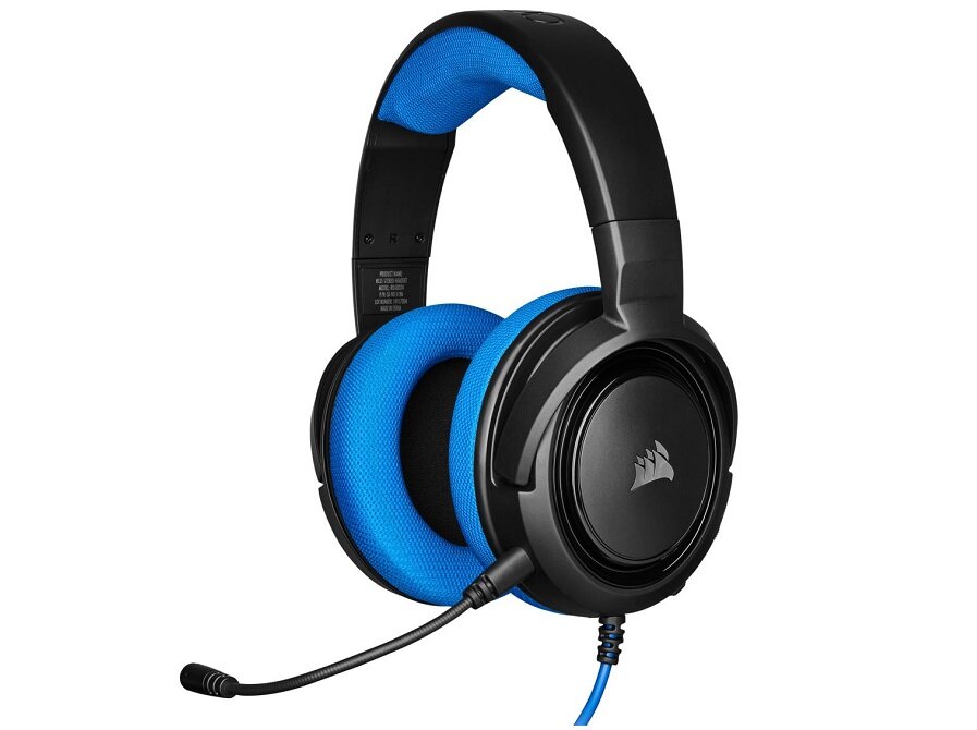 Słuchawki CORSAIR HS35 - doskonała jakośc przechwytywane dźwięku jednokierunkowy mikrofon