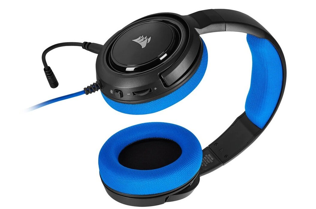 Słuchawki CORSAIR HS35 - złącze mini Jack 3,5 mm.