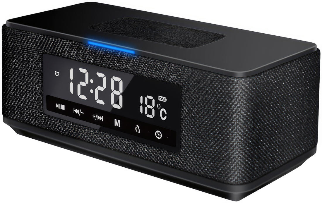 Radiobudzik PLATINET PMGQ15B elegancki dodatek funkcjonalny