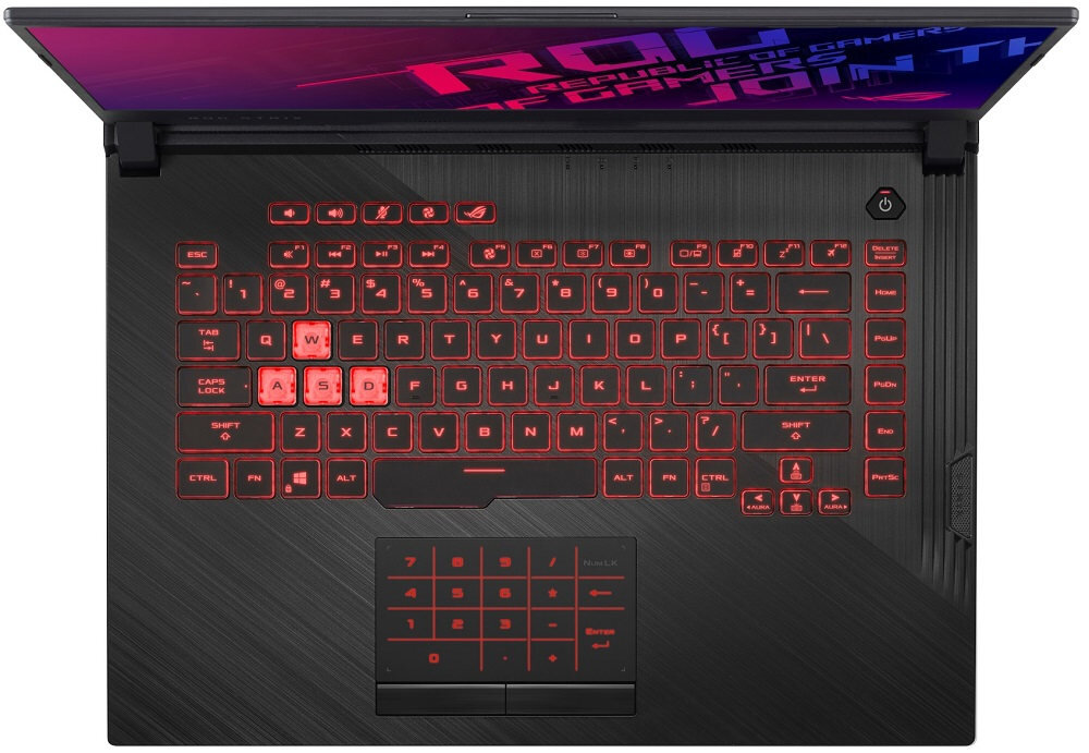 Laptop ASUS Rog Strix G - Nowoczesna obsługa 
